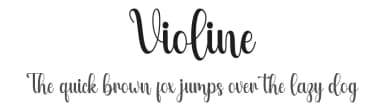 Violine by Hardiboy Design — Script Handwritten Font — thumbnail 1