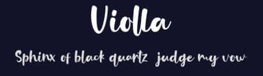 Violla by 3rieart — Script Handwritten Font — thumbnail 2