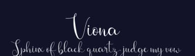 Viona by Fanastudio — Script Handwritten Font — thumbnail 2