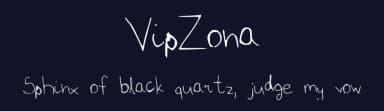 VipZona by Vakare Jokubaityte — Script Handwritten Font — thumbnail 2