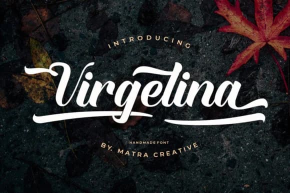 Virgelina Font by Matra Creative — Script Handwritten Font — preview 1