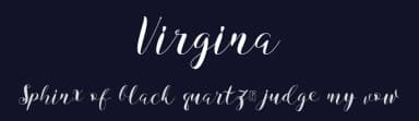 Virgina by Niki Studio — Script Handwritten Font — thumbnail 2