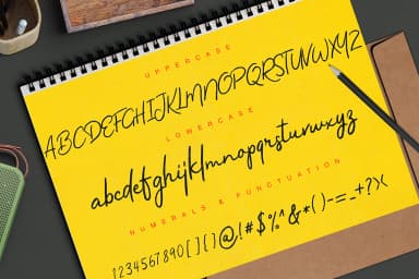 Virginal Font by Pasha Larin — Script Handwritten Font — thumbnail 5