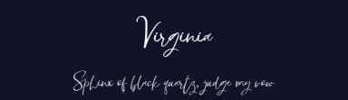 Virginia by AminMario — Script Handwritten Font — thumbnail 2