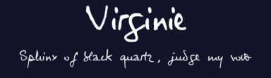 Virginie by philing.net — Script Handwritten Font — thumbnail 2