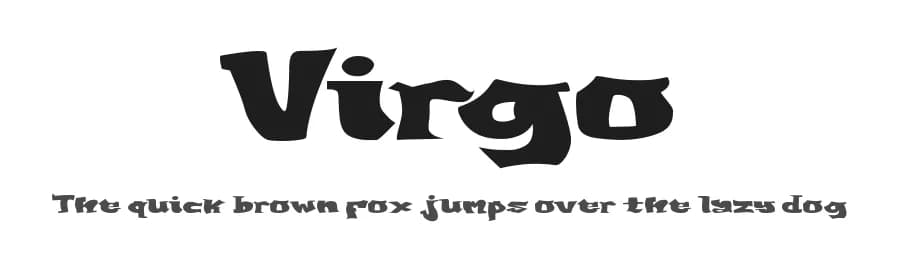 Virgo by Display Studio — Script Handwritten Font