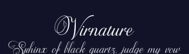 Virnature by Alit Design — Script Handwritten Font — thumbnail 2