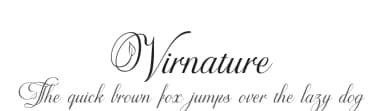 Virnature by Alit Design — Script Handwritten Font — thumbnail 1