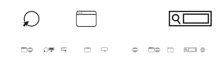 Virtual World by Vladimir Nikolic — Dingbats Font