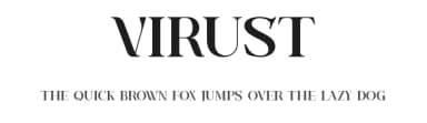 Virust by Penatic Studio — Serif Font — thumbnail 1