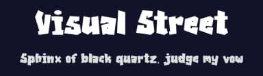 Visual Street by Asep Rendi — Script Handwritten Font — thumbnail 2