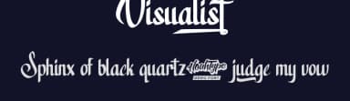 Visualist by Noah Type — Script Handwritten Font — thumbnail 2