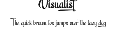 Visualist by Noah Type — Script Handwritten Font — thumbnail 1