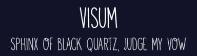 Visum by Hanoded — Script Handwritten Font — thumbnail 2