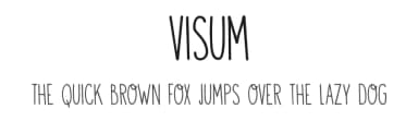 Visum by Hanoded — Script Handwritten Font — thumbnail 1