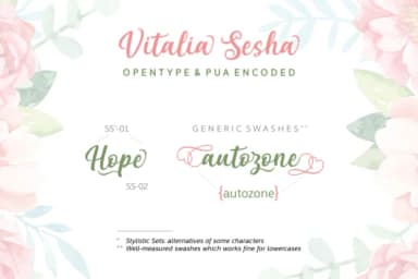 Vitalia Sesha Font by Adyfo (7NTypes) — Script Handwritten Font — thumbnail 5