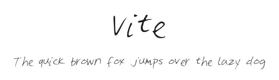 Vite by Kelsey Ann G — Script Handwritten Font