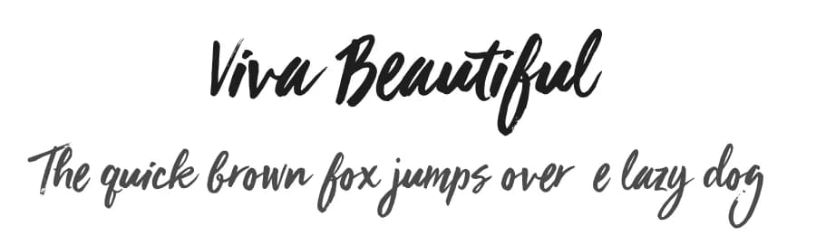 Viva Beautiful by Cultivated Mind Fonts — Script Handwritten Font