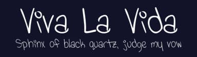 Viva La Vida by Kimberly Geswein — Script Handwritten Font — thumbnail 2