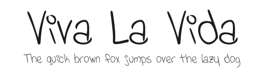 Viva La Vida by Kimberly Geswein — Script Handwritten Font