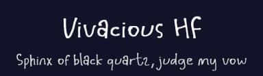 Vivacious HF by Just Handwritten Font — Script Handwritten Font — thumbnail 2