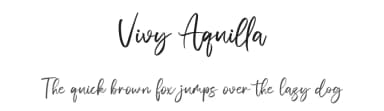 Vivy Aquilla by StringLabs Creative Studio — Script Handwritten Font — thumbnail 1