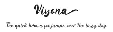 Viyona by Attype Studio — Script Handwritten Font — thumbnail 1