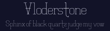 Vloderstone by Dirt2.com - SickCapital — Sans Serif Font — thumbnail 2
