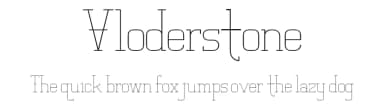 Vloderstone by Dirt2.com - SickCapital — Sans Serif Font — thumbnail 1
