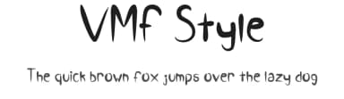 VMF Style by Vickie Martinez — Script Handwritten Font — thumbnail 1