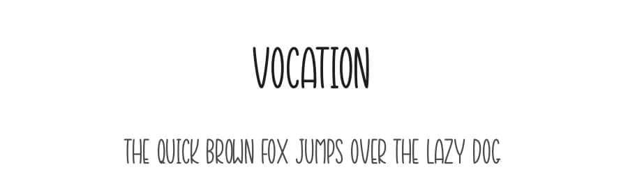 Vocation by Fadlilah Studio — Script Handwritten Font