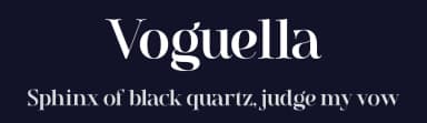 Voguella by Moka Type Studio — Serif Font — thumbnail 2