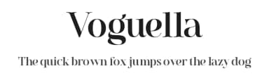 Voguella by Moka Type Studio — Serif Font — thumbnail 1