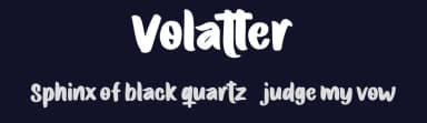 Volatter by Maulana Creative — Script Handwritten Font — thumbnail 2
