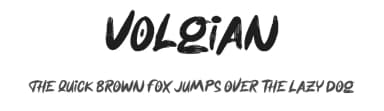 Volgian by Letterhend Studio — Script Handwritten Font — thumbnail 1