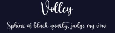 Volley by Scratchones — Script Handwritten Font — thumbnail 2