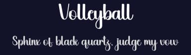Volleyball by Inermedia Studio — Script Handwritten Font — thumbnail 2