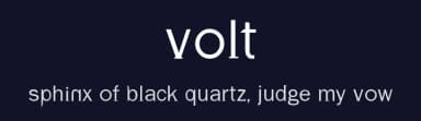 Volt by ChannelZero — Sans Serif Font — thumbnail 2