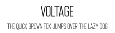 Voltage by Typologic — Sans Serif Font — thumbnail 1