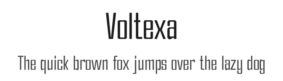 Voltexa by Ardyana Types — Sans Serif Font