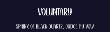 Voluntary by Andi Moz — Script Handwritten Font — thumbnail 2
