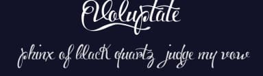 Voluptate by Fontscafe.com — Script Handwritten Font — thumbnail 2