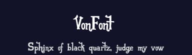 VonFont by El Stinger — Script Handwritten Font — thumbnail 2