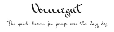 Vonnegut by Intellecta Design — Script Handwritten Font — thumbnail 1