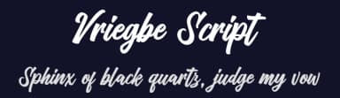 Vriegbe Script by Tebaltipis Studio — Script Handwritten Font — thumbnail 2