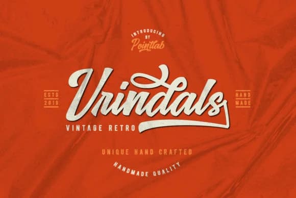 Vrindals Script Font by PointLab — Script Handwritten Font