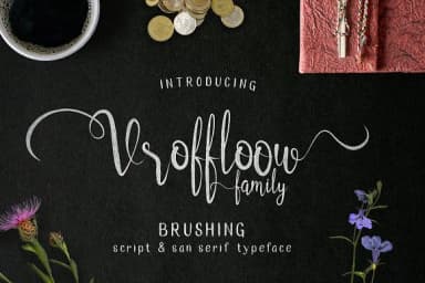 Vroffloow Font by Alit Design — Script Handwritten Font — thumbnail 1