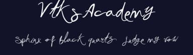 Vtks Academy by Douglas Vitkauskas — Script Handwritten Font — thumbnail 2
