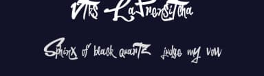 Vtks LaPrensitcha by Douglas Vitkauskas — Script Handwritten Font — thumbnail 2