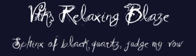 Vtks Relaxing Blaze by Douglas Vitkauskas — Script Handwritten Font — thumbnail 2